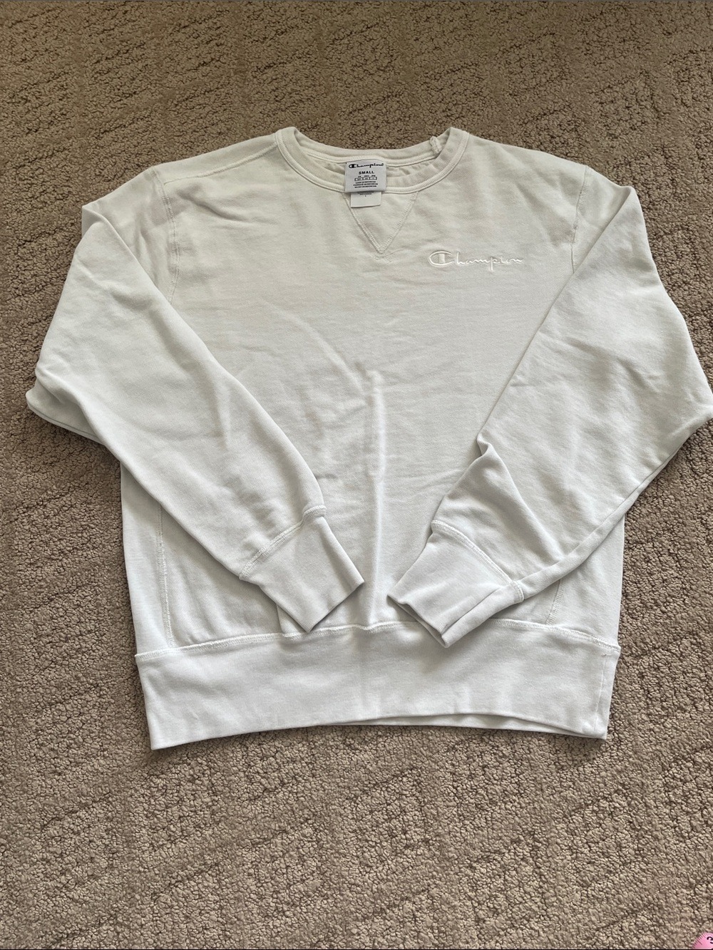 Champion Crewneck Sweatshirt - Cream